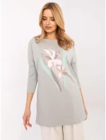Blúzka CLM BZ 0035.93 sivá