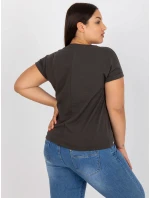 Tričko RV TS 7658.24P dark khaki Tričko RV TS 7658.24P dark khaki