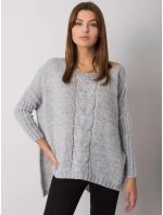 Dámsky sveter TW SW BI 559.45 sivý