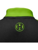 Polokošeľa Harrows Rapide čierno-zelená