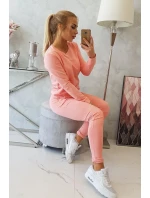 Tepláková súprava v marhuľovej farbe Tepláková súprava v marhuľovej farbe