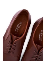 Męskie Skórzane Mokasyny BEDNAREK Brązowe