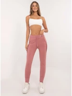 Tepláky CLM DR 0128.05P tmavoružové