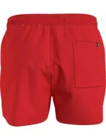 Pánske plavky SHORT DRAWSTRING KM0KM00967 XM9 červená - Calvin Klein Pánske plavky SHORT DRAWSTRING KM0KM00967 XM9 červená - Calvin Klein