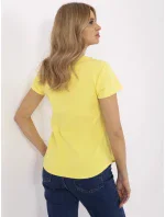 Blúzka DHJ BZ 25168.00 žltá
