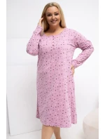 Nadmerné veľkosti Nočná košeľa model 223303 Forever Pink