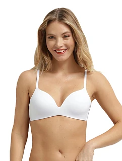 DIM INVISIBLE WIRELESS PADDED BRA - DIM - biela