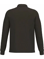 Kariban K 243 Pánske piqué polo s dlhým rukávom 20.K243 tmavá khaki