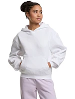 Build your Brand BY 444 Dámska mikina s kapucňou v oversize strihu „Loose Fit“ 56.0444 šedá melírovaná