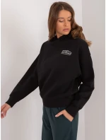 Mikina s kapucňou D10608BC02450C4 čierna