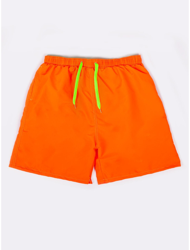 Yoclub Pánske plážové šortky LKS-0037F-A100 Orange