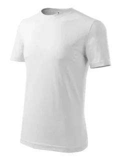 Klasické nové tričko pánske biele