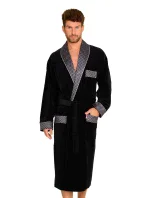 Dlhý pánsky župan DE LAFENSE 773 Bonjour 3XL-4XL Dlhý pánsky župan DE LAFENSE 773 Bonjour 3XL-4XL