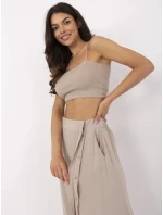 Sukňa D73761M50222A tmavá lila