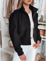 Dámska prechodná oversize bomber bunda LUMINA black FashionStreet TY4791