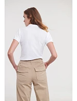 Russell Athletic 566F Dámske elastické polo tričko z piké 10.566F sky Russell Athletic 566F Dámske elastické polo tričko z piké 10.566F sky