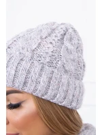 Dámska súprava K153 sivá + púdrovo ružová