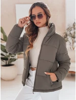 Dámska prešívaná bunda LAROSE sivá FashionStreet TY4944