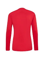 Pánske tričko adidas Entrada 26 s dlhým rukávom červené KF5847