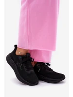 Buty Sportowe Sneakersy Damskie Big Star RR274A144 HI-POLY SYSTEM Czarne