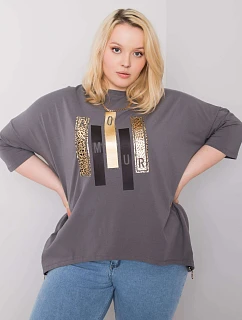 Blúzka RV BZ 6227.91 tmavosivá