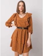 Šaty WN SK R824.68 svetlo hnedá Šaty WN SK R824.68 svetlo hnedá