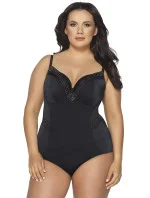 Dámske jednodielne plavky SKJ-58 Black - Ava