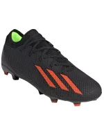 Unisex športová obuv kopačky X Speedportal.3 FG GW8453 Black with coral - Adidas