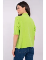 Sveter s krátkym rukávom model 222443 Taliansko Moda Sveter s krátkym rukávom model 222443 Taliansko Moda