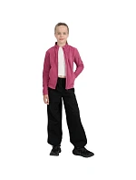 Dievčenský fleece 4F F346 tmavo fialový 4FJWAW25TFLEF346 50S