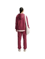 Dámske nohavice Nike Studio Fleece, ružové, IM8076 654