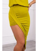 Asymetrické šaty kivi Asymetrické šaty kivi