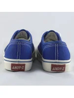 Dámske šnurovacie tenisky v nevädzovej farbe (A8865)