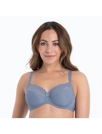 Podprsenka s kosticami Eloise . 5294 medium blue - RosaFaia