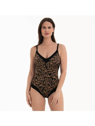 Štýl Mabela jednodielne plavky 7726 safari - RosaFaia