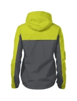 Dúhová bunda neónovo žltá