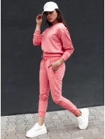 Dámske tepláky RELAX MODE coral FashionStreet UY2138 Dámske tepláky RELAX MODE coral FashionStreet UY2138