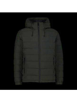 CMP pánska zimná športová bunda s kapucňou zateplená zelená (34K0167/F905)