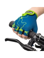 Meteor Detské cyklistické rukavice Marble Jr 17404 veľkosť XS