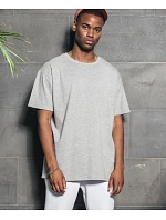 Build your Brand BY 102 Oversize tričko z hrubej bavlny 56.0102 zelené