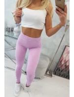 Brooklyn legíny nohavice svetlo fialovej