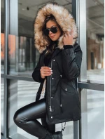 Dámska zimná bunda GARNET black FashionStreet TY3947 Dámska zimná bunda GARNET black FashionStreet TY3947