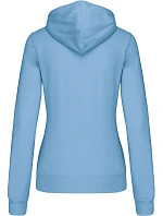Kariban K 465 Dámska mikina s kontrastnou kapucňou 20.K465 sky blue/white Kariban K 465 Dámska mikina s kontrastnou kapucňou 20.K465 sky blue/white