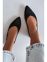Balerínky Eco Suede Black Lelisa Balerínky Eco Suede Black Lelisa