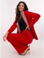 Nohavice LK SP 509755.04 červená