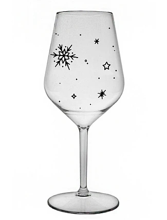 ZIMĚNKA - číry nerozbitný pohár na víno 470 ml
