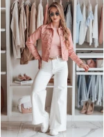 Dámske nohavice LEGBLISS white FashionStreet so širokými nohavicami UY2676