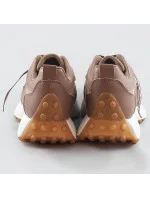 Hnedé športové topánky s retiazkou (N-206)