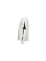 Tričko POC L/S Tee Jr, biele