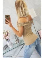 Ťavia blúzka s volánikmi Ťavia blúzka s volánikmi